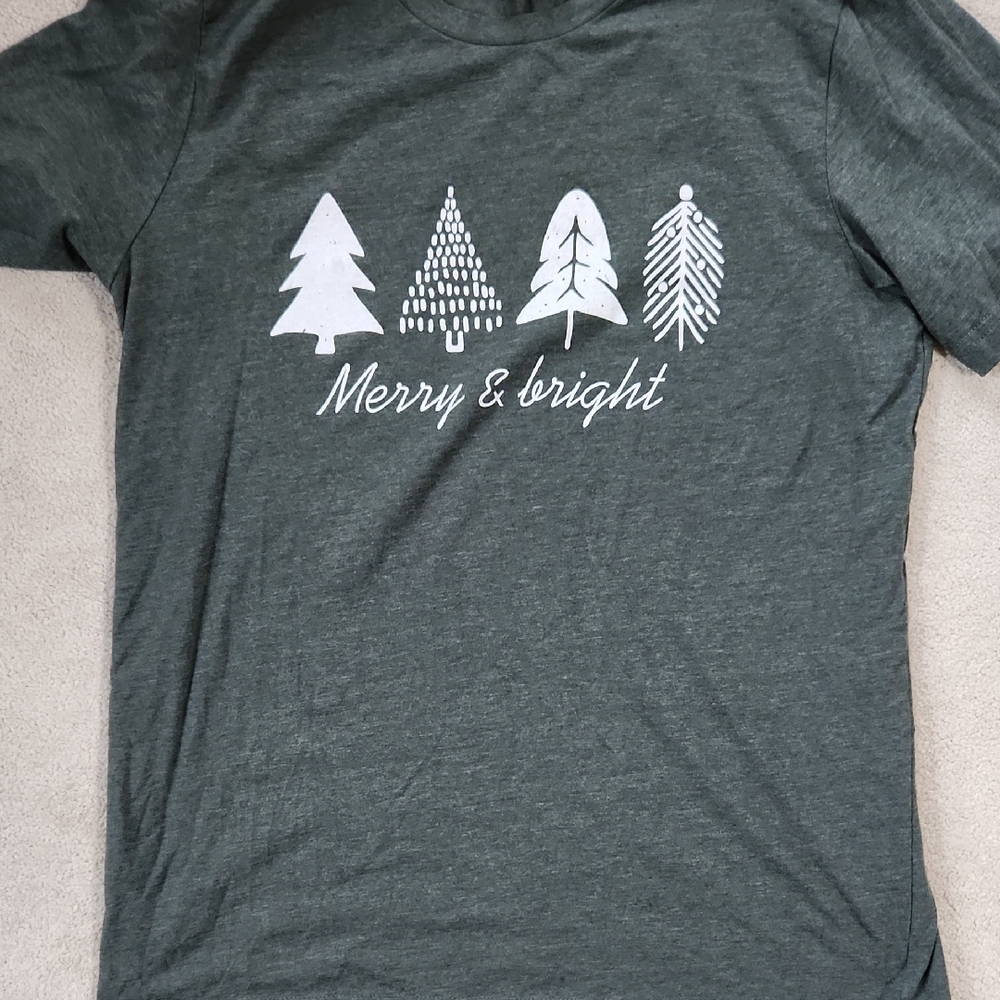 Merry & Bright Short Sleeve T-Shirt - Large